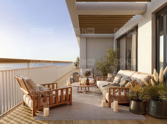 Продажа однокомнатной квартиры в новостройке - Крузенштерна проспект, д.1 