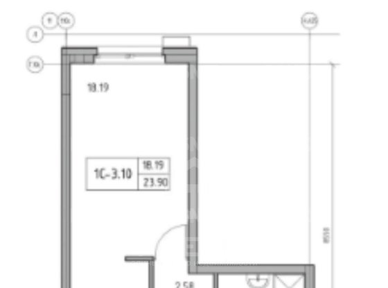 Продажа однокомнатной квартиры - Архивная улица, д.3, корп.1 