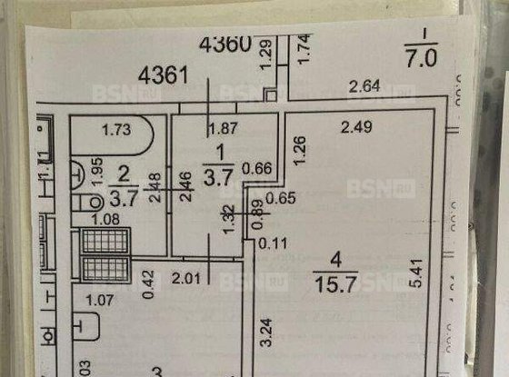 Продажа однокомнатной квартиры - Плесецкая улица, д.10 