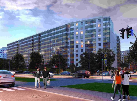 Продажа однокомнатной квартиры - поселок Шушары, Старорусский проспект, д.13, корп.2 стр 1 