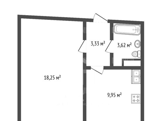 Продажа однокомнатной квартиры - Ветеранов проспект, д.169, корп.6 