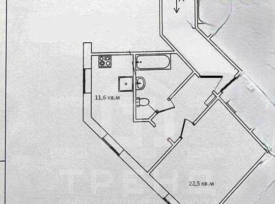 Продажа однокомнатной квартиры - Мебельная улица, д.21, корп.1 