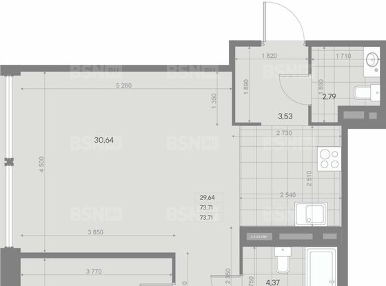 Продажа двухкомнатной квартиры в новостройке - Пионерская улица, д.53 