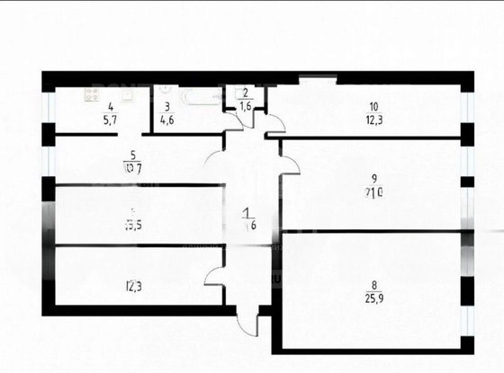 Продажа четырехкомнатной квартиры - Нейшлотский переулок, д.15, б 