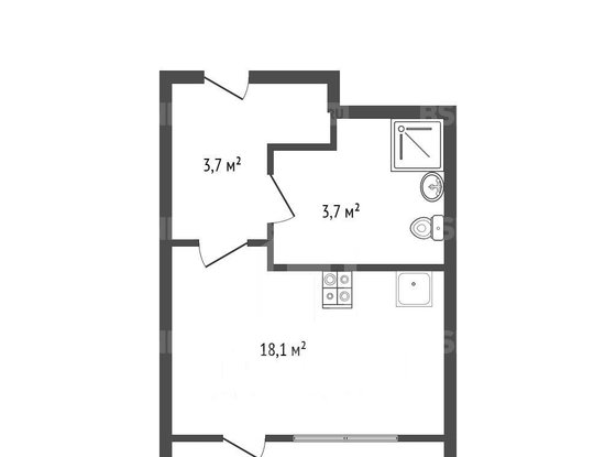 Продажа однокомнатной квартиры - Орбитальная ул, д.7, корп.1 