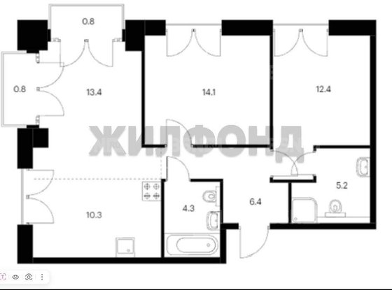Продажа трехкомнатной квартиры - Измайловский проспект, д.29, литера И 