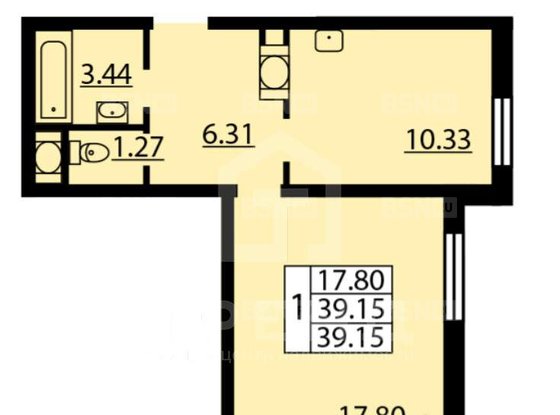 Продажа однокомнатной квартиры - Богословская улица, д.6, корп.2 