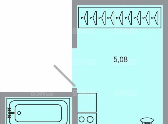 Продажа однокомнатной квартиры в новостройке - Бугры, Тихая улица, д.11 