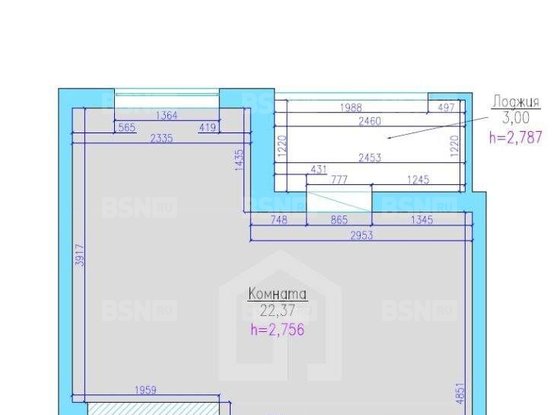 Продажа однокомнатной квартиры - деревня Новосаратовка, Первых ул, д.4, корп.1 