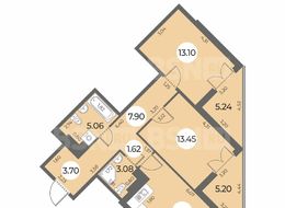 Продажа двухкомнатной квартиры в новостройке - Санкт-Петербург, Ленинский пр., уч. 269 (северо-западнее пересечения ул. Доблести и ул. Маршала Захарова) 