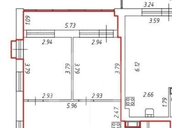 Продажа трехкомнатной квартиры - городской поселок Новоселье, Невская улица, д.5/7 