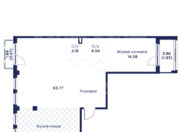Продажа трехкомнатной квартиры в новостройке - г. Санкт-Петербург, внутригородское муниципальное образование Санкт-Петербурга город Кронштадт, Цитадельская дорога, участок 10 