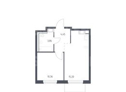 Продажа однокомнатной квартиры в новостройке - жилой комплекс Квартал Торики, к1.1 