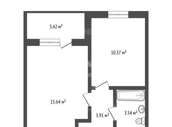 Продажа однокомнатной квартиры - Торфяная дорога, д.15, корп.3 