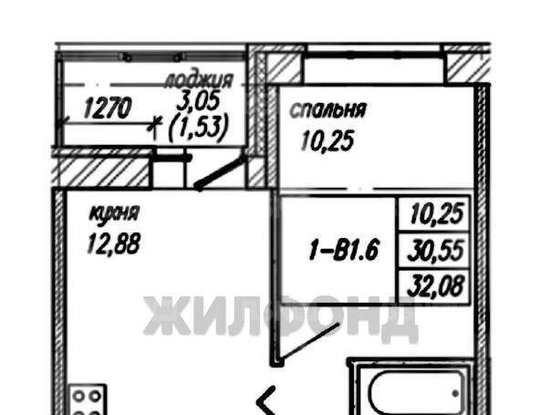 Продажа однокомнатной квартиры - городской поселок Новоселье, Невская улица, д.11/1 