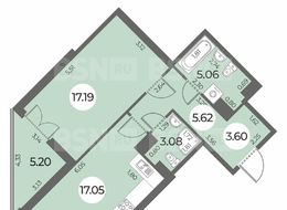 Продажа однокомнатной квартиры в новостройке - Санкт-Петербург, Ленинский пр., уч. 270 (северо-западнее пересечения ул. Доблести и ул. Маршала Захарова) 