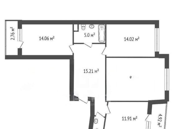 Продажа трехкомнатной квартиры - Маршала Казакова улица, д.60, корп.1 