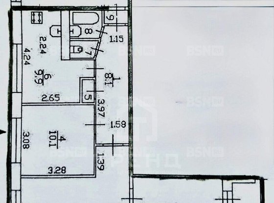 Продажа трехкомнатной квартиры - Товарищеский проспект, д.8 