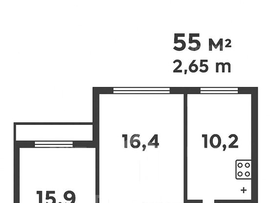 Продажа двухкомнатной квартиры - Королёва проспект, д.28 