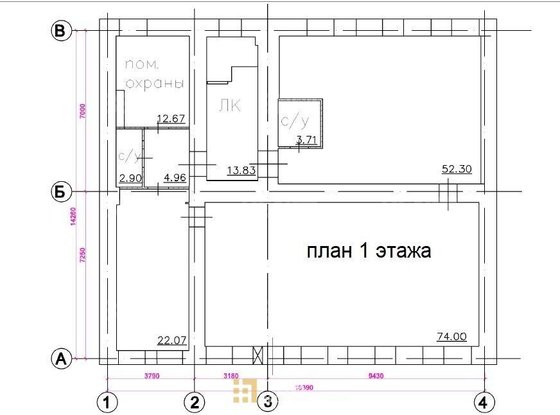 Аренда универсального помещения - Крапивный переулок, д.3, а 
