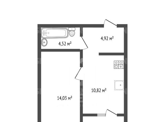 Продажа однокомнатной квартиры - Белоостровская улица, д.10, корп.1 