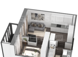 Продажа однокомнатной квартиры в новостройке - г. Санкт-Петербург, 3-я Конная Лахта, участок 9, (северо-восточнее дома 45, литера Д по 3-ей Конной Лахте)
 
