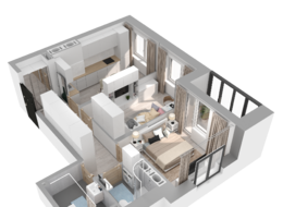 Продажа двухкомнатной квартиры в новостройке - ул. Заречная, д. 52, корп. 2 