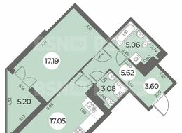 Продажа однокомнатной квартиры в новостройке - Санкт-Петербург, Ленинский пр., уч. 270 (северо-западнее пересечения ул. Доблести и ул. Маршала Захарова) 