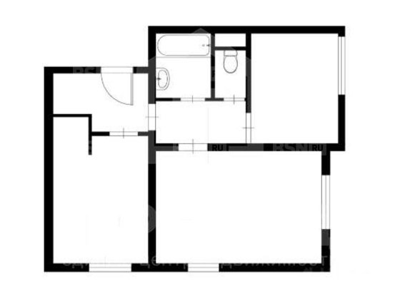 Продажа двухкомнатной квартиры - Чарушинская улица, д.10 