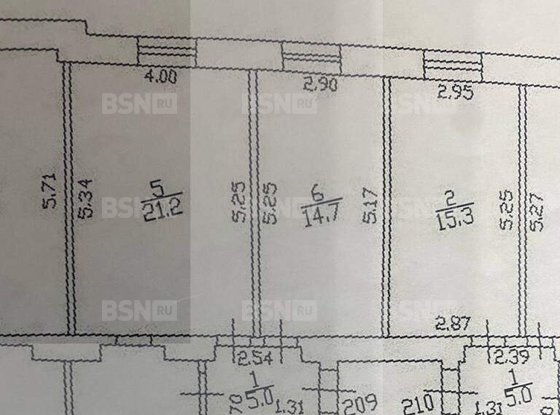 Продажа трехкомнатной квартиры - Бабушкина улица, д.61 