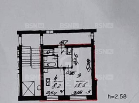 Продажа однокомнатной квартиры - Энергетиков проспект, д.46, корп.1 