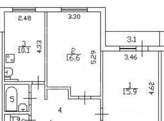 Продажа двухкомнатной квартиры - Планерная улица, д.23, корп.1 