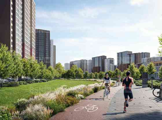 Продажа двухкомнатной квартиры в новостройке - деревня Новосаратовка, Первых ул, д.1 