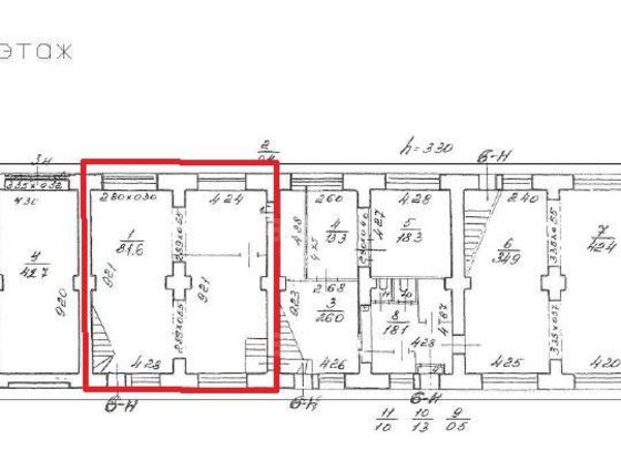 Аренда офиса - Садовая улица, д.28, корп.30к36 
