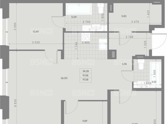 Продажа трехкомнатной квартиры в новостройке - Магнитогорская улица, д.11 