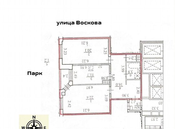 Продажа двухкомнатной квартиры - Сестрорецк, Воскова ул, д.5 