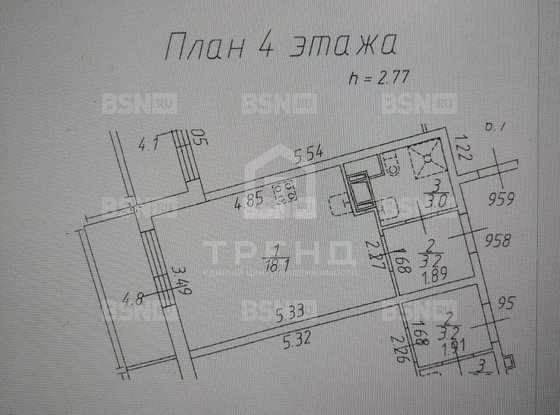 Продажа однокомнатной квартиры - Мурино, Ручьевский проспект, д.9 