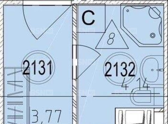 Продажа однокомнатной квартиры - Крыленко улица, д.36, корп.2 