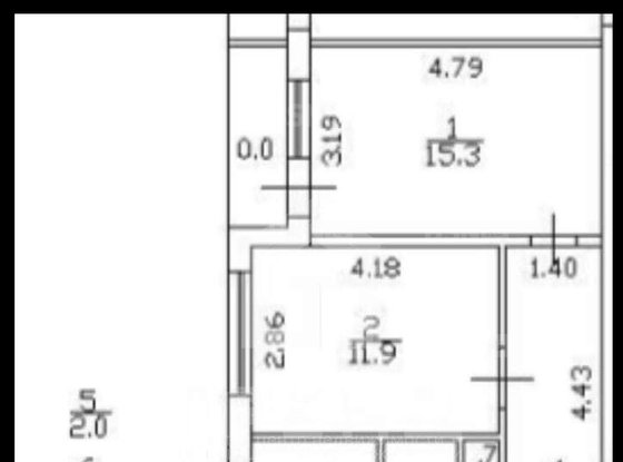 Продажа двухкомнатной квартиры - Есенина улица, д.8, корп.1 