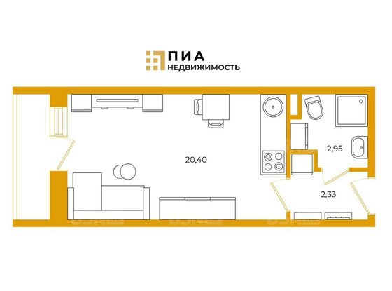 Продажа однокомнатной квартиры - Мурино, Менделеева бульвар, д.3 