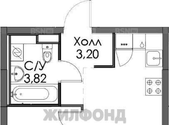 Продажа однокомнатной квартиры - городской поселок Новоселье, Красносельское шоссе, д.16 