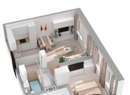 Продажа однокомнатной квартиры в новостройке - ул. Заречная, д. 48, корп. 2 