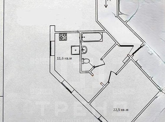 Продажа однокомнатной квартиры - Мебельная улица, д.21, корп.1 