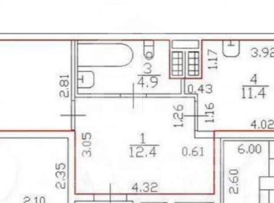 Продажа однокомнатной квартиры - поселок Шушары, Новгородский проспект, д.10 