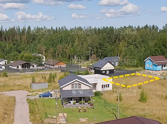 Продажа участка - поселок Сосново, Ленинградская улица