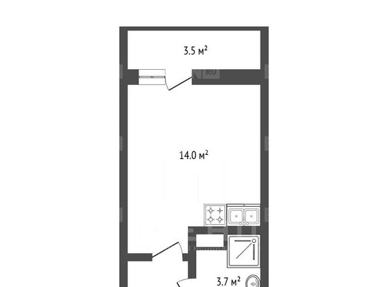 Продажа однокомнатной квартиры - Кудрово, Столичная улица, д.11, корп.3 