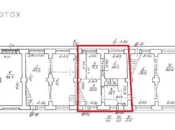 Аренда офиса - Садовая улица, д.28, корп.30к36 