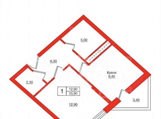 Продажа однокомнатной квартиры - Ленинский проспект, д.74, корп.3 