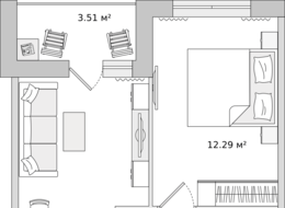 Продажа однокомнатной квартиры в новостройке - Санкт-Петербург, ул. Плесецкая 