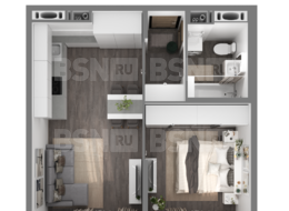 Продажа однокомнатной квартиры в новостройке - г. Санкт-Петербург, 3-я Конная Лахта, участок 9, (северо-восточнее дома 45, литера Д по 3-ей Конной Лахте)
 